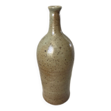 Ceramic bottle / stoneware / pottery vintage 70s signed