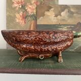 XXL cocoa pod slip dish