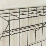 Classic wall coat rack by Karl Fichtel from the 1960s with colourful coat hooks