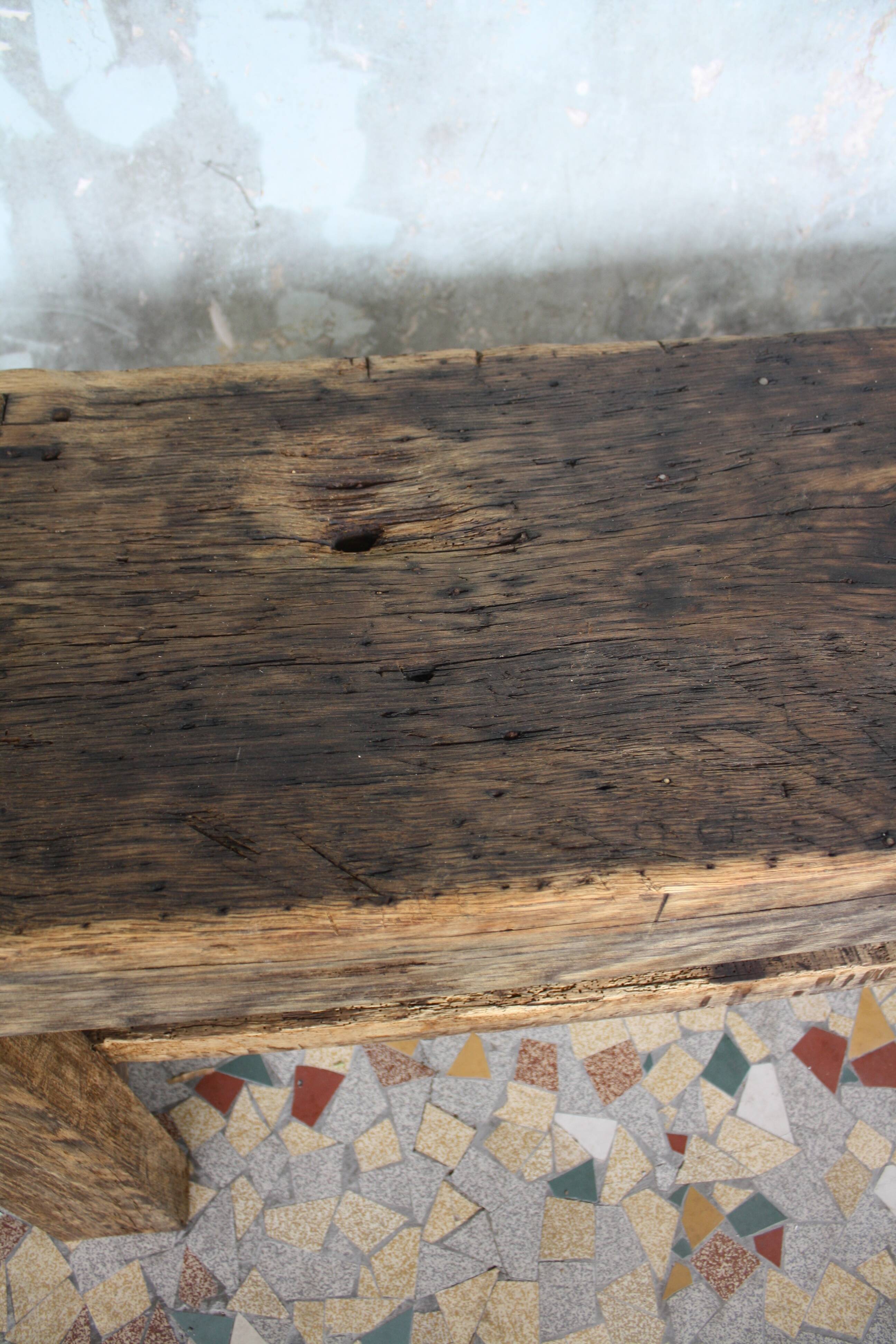 Ancient wooden building