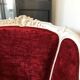 Old fully restored shepherdess armchair