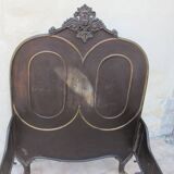 Metal bed Napoleon III style