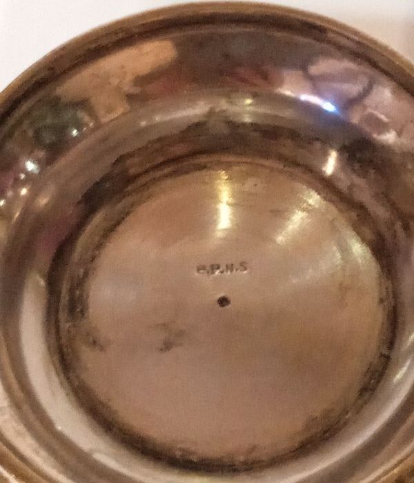 Tea and coffee service 4 pieces brass