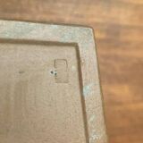 Vintage 1970s minimalist Japanese studio pottery vase from Tokoname.