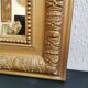 Mirror 90 x 66 cm Louis Philippe old gilded