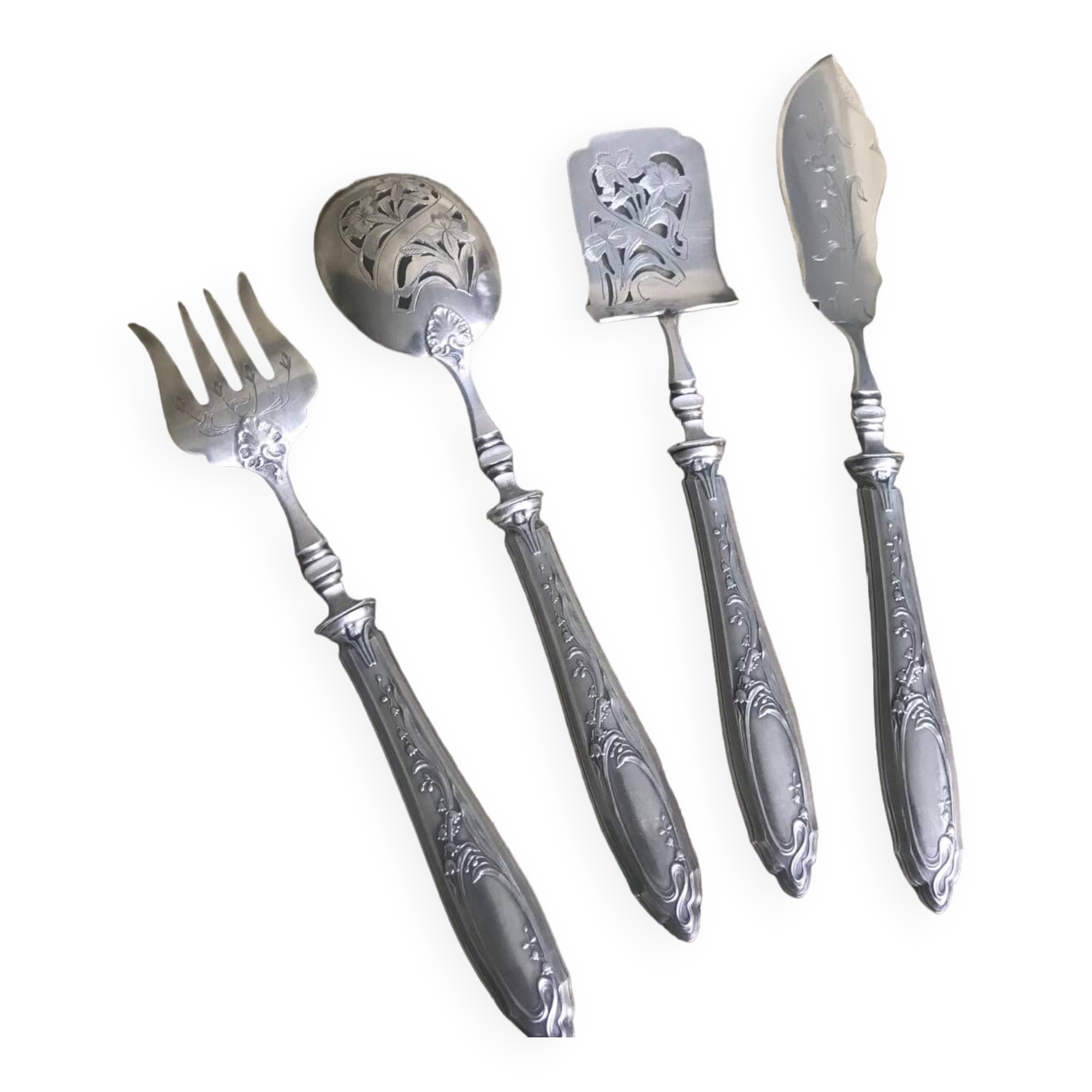 Silver hors d'oeuvre set