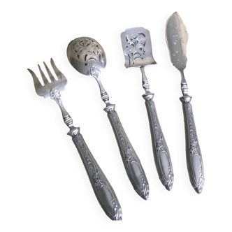 Silver hors d'oeuvre set