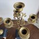 Pair of 5-light candelabra in Empire style