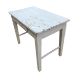 Small wooden farmhouse table