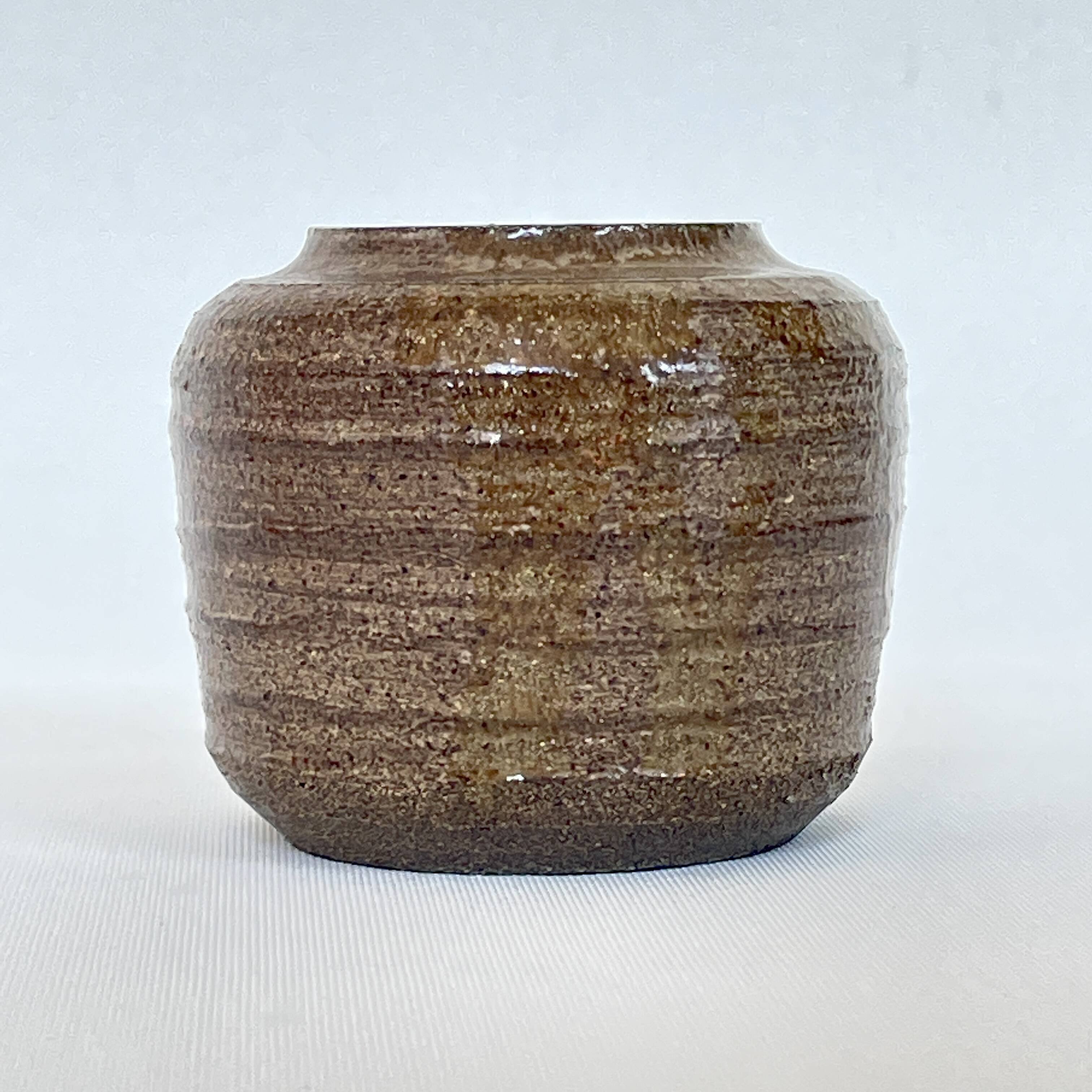 Small Scandinavian stoneware vase, 1970.