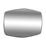 Hexagonal beveled mirror