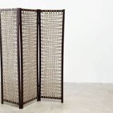 Brutalist "cord" paravent / room divider