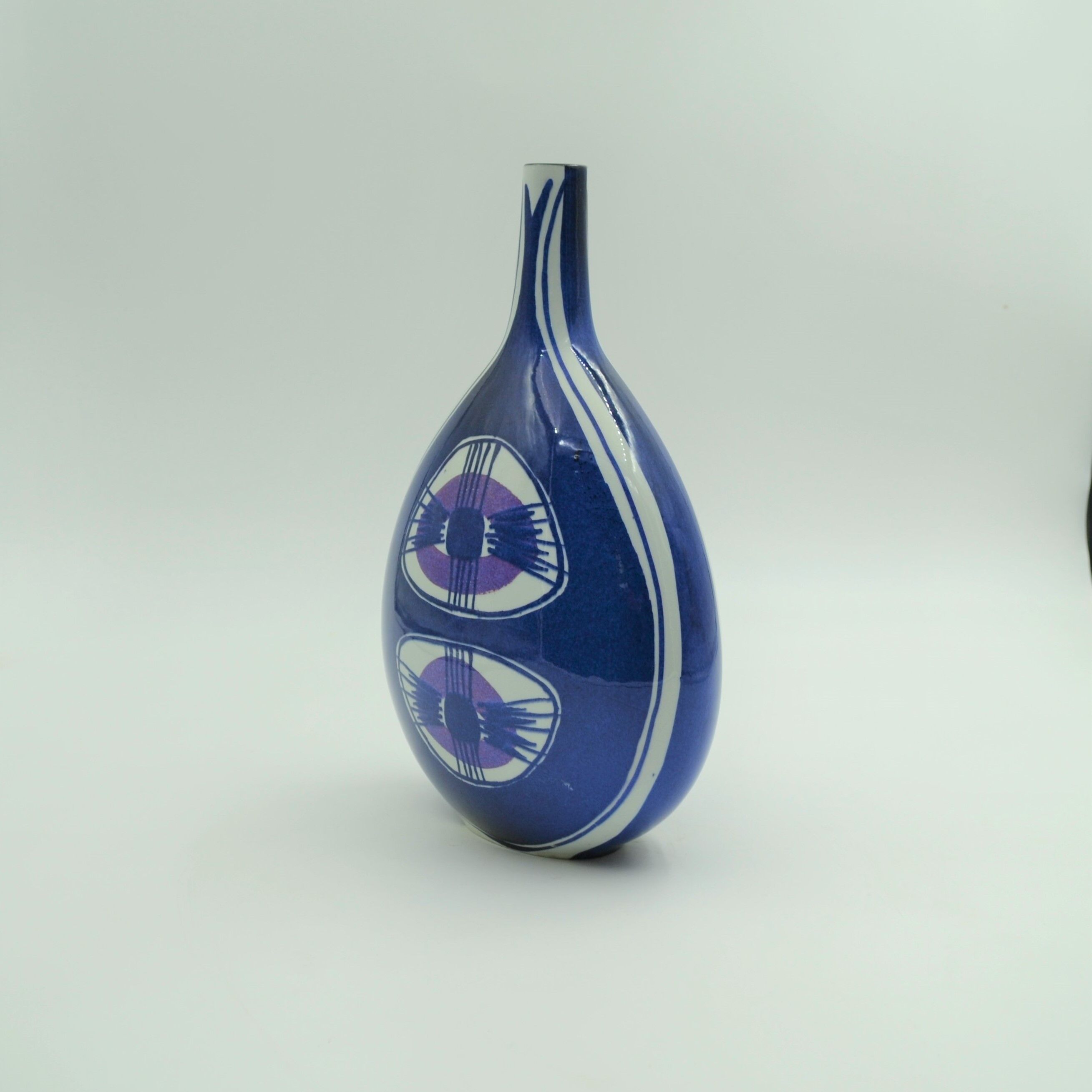 Tenera series earthenware vase by Inge-Lise Koefoed for Royal Copenhagen