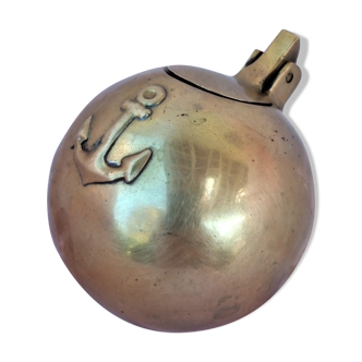 Former individual naval ashtray. Year 50-60