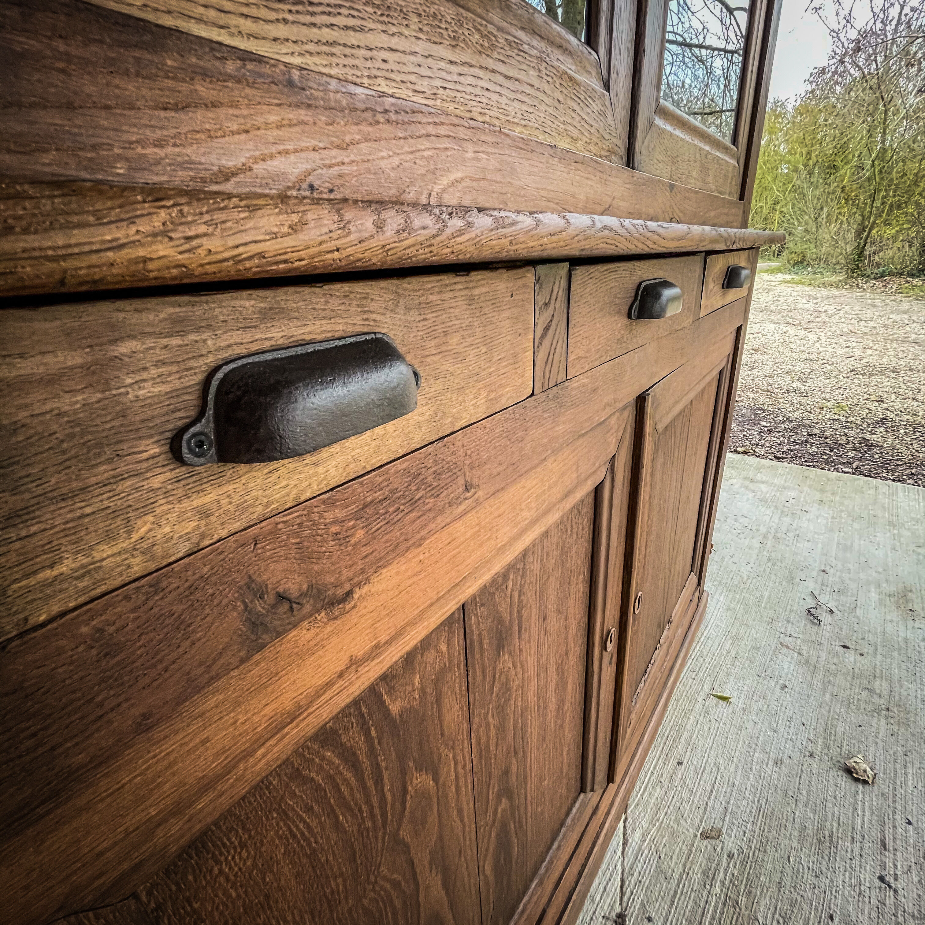 Louis Philippe style two-body buffet