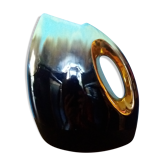 Vase tricolore et or