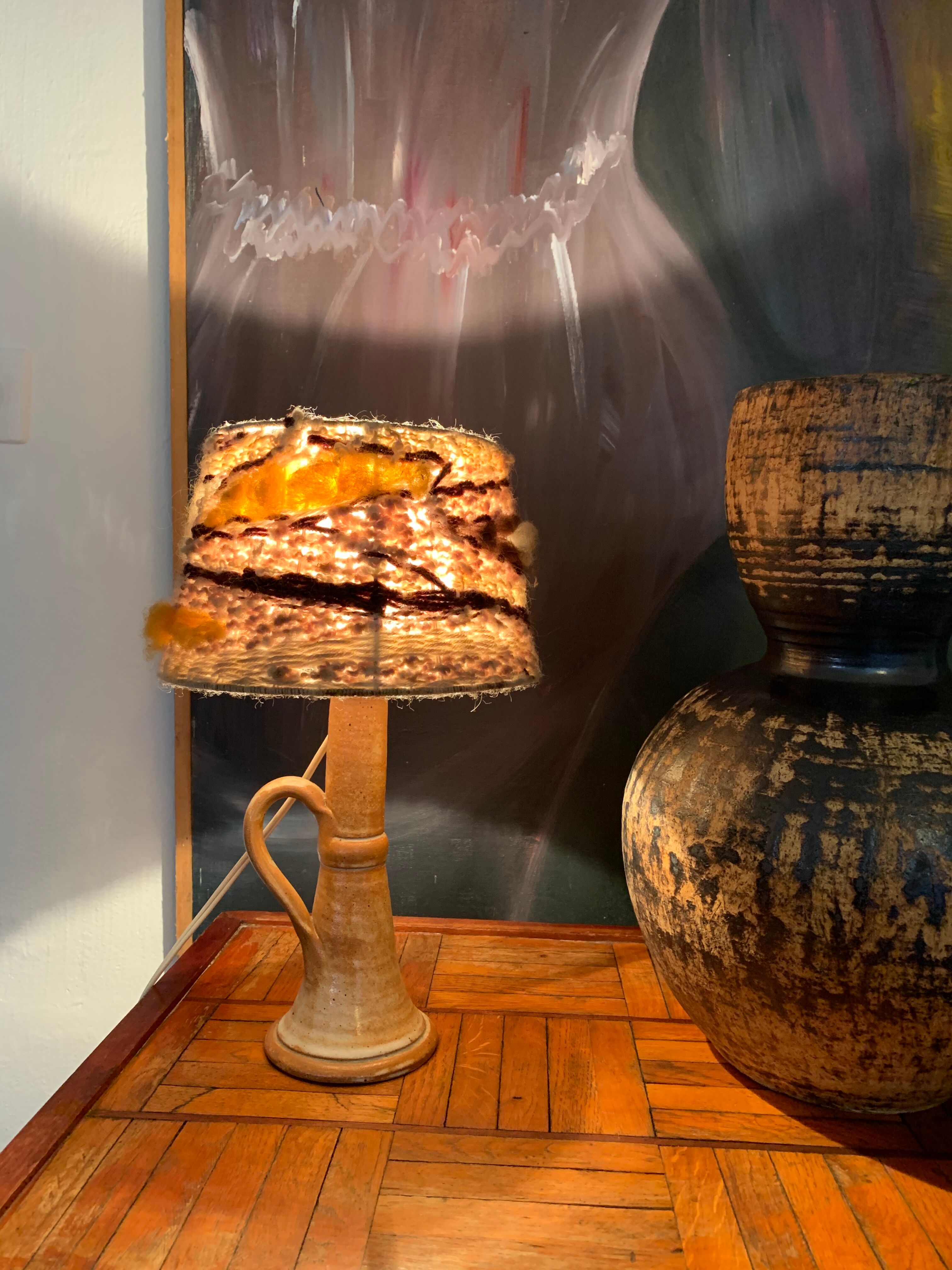 Vintage ceramic lamp