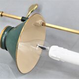 Lampe bouillotte en bronze Doré