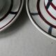 5-cup Badonviller set, Basque décor, Béarn