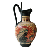 Greek amphora vase/goddess athena museum reproduction