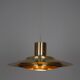 Lampe suspendue vintage danoise P376 par Fabricius et Kastholm, Nordisk Solar,