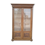 Louis XVI-style walnut library