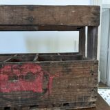 Wooden bottle holder