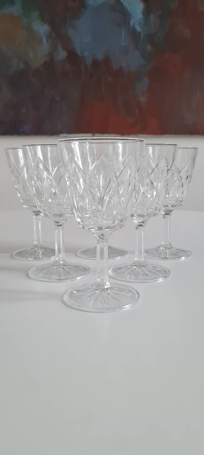 Set de 6 verres à vin