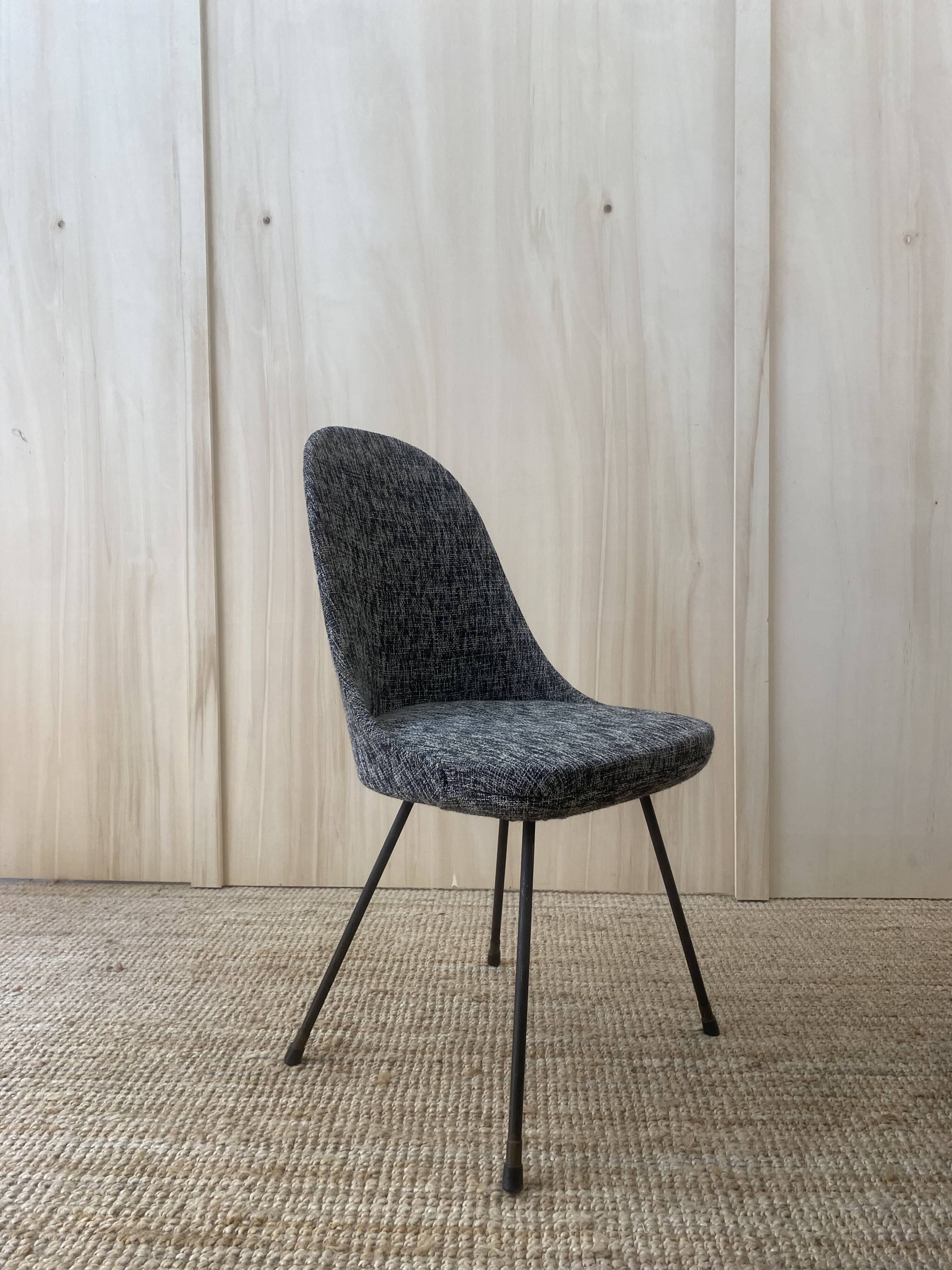 Set of 6 Italian chairs - 1960s -