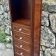 Small Louis XVI style Mahogany and mahogany veneer chiffonier