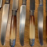 12 aArt deco knives