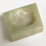 Empty ashtray vintage alabaster pocket