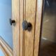 Old MD storage furniture bookcase design Martin Dupuis light oak 1950s vintage