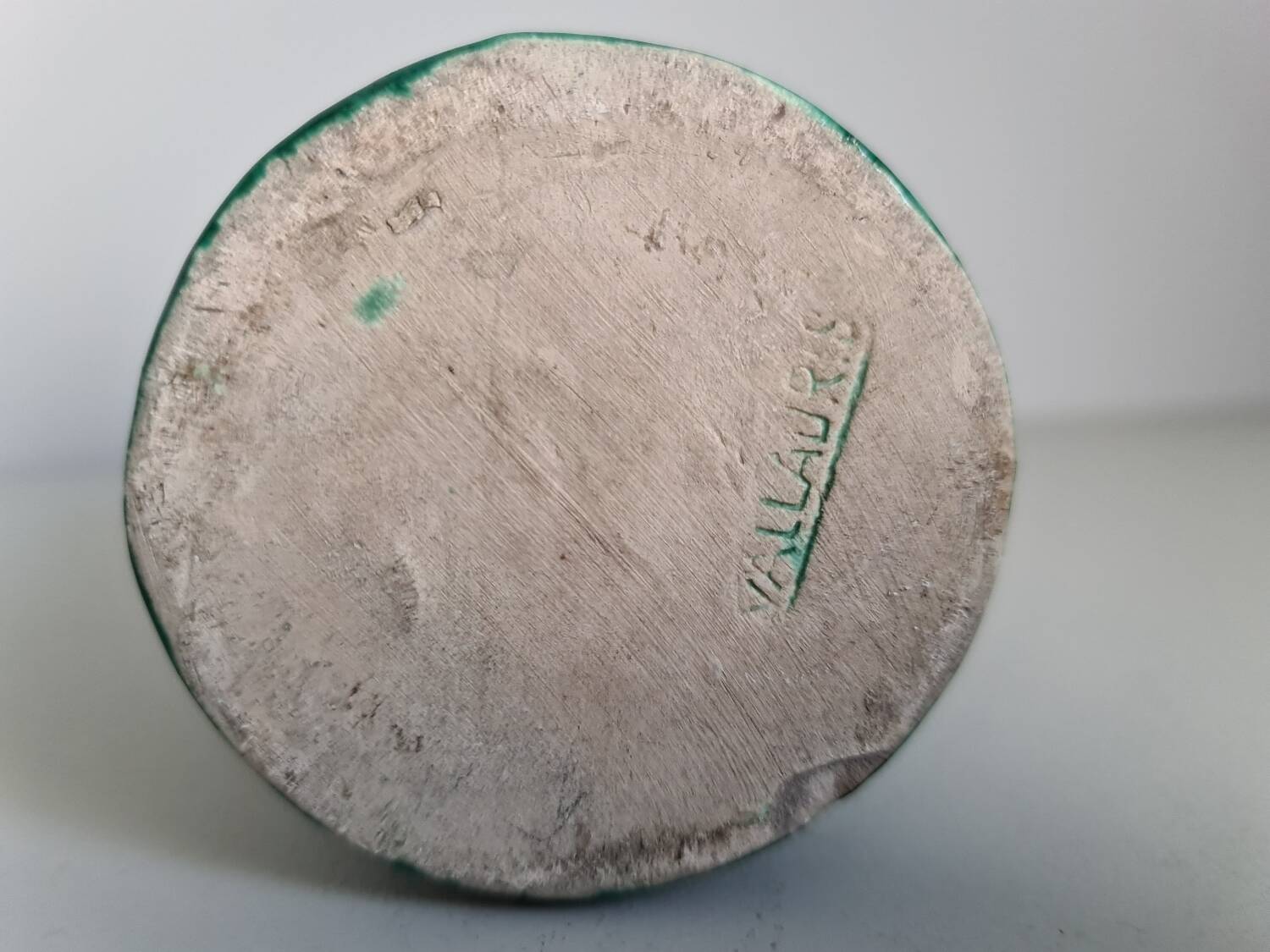 Vase signed Vallauris antique style 1960 / French ceramic / French Riviera / artisanal work / France / 20th century