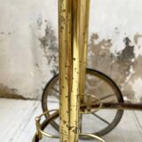 Cart serves brass bar