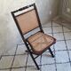 Wooden folding chair