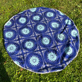Vintage round tablecloth