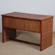 Bureau vintage en osier, bambou et laiton par Dal Vera, 1970
