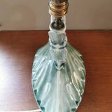 Vintage ceramic bird lamp base from Charolles