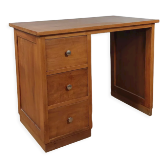 Vintage low desk with box