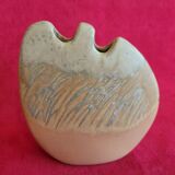 Ceramic stoneware vase signed DP