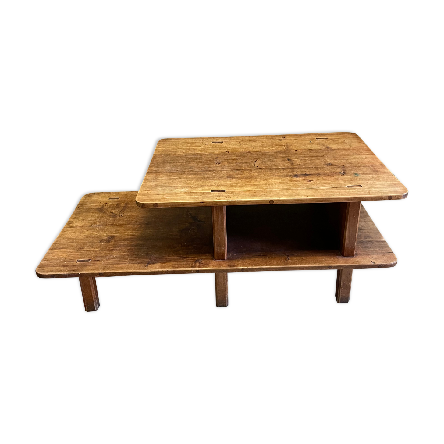 Vintage wood coffee table 50/60