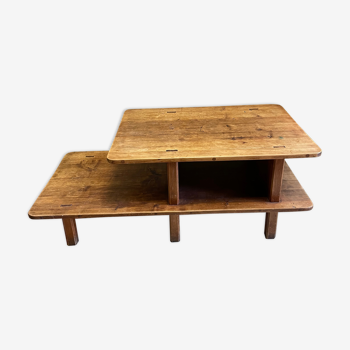 Vintage wood coffee table 50/60