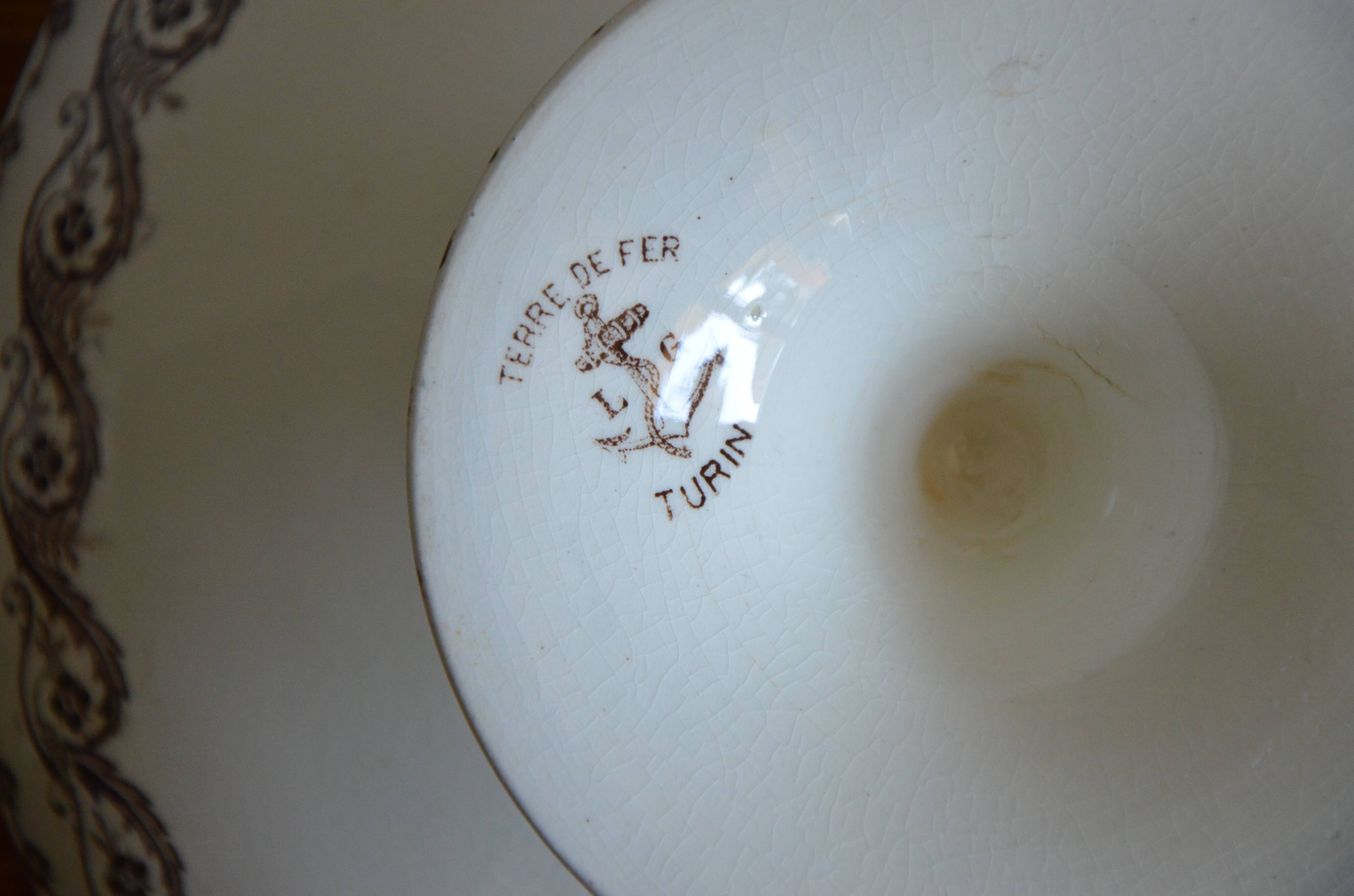 Clairefontaire LG Turin medium model fruit bowl