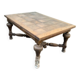 Table de salon en bois massif