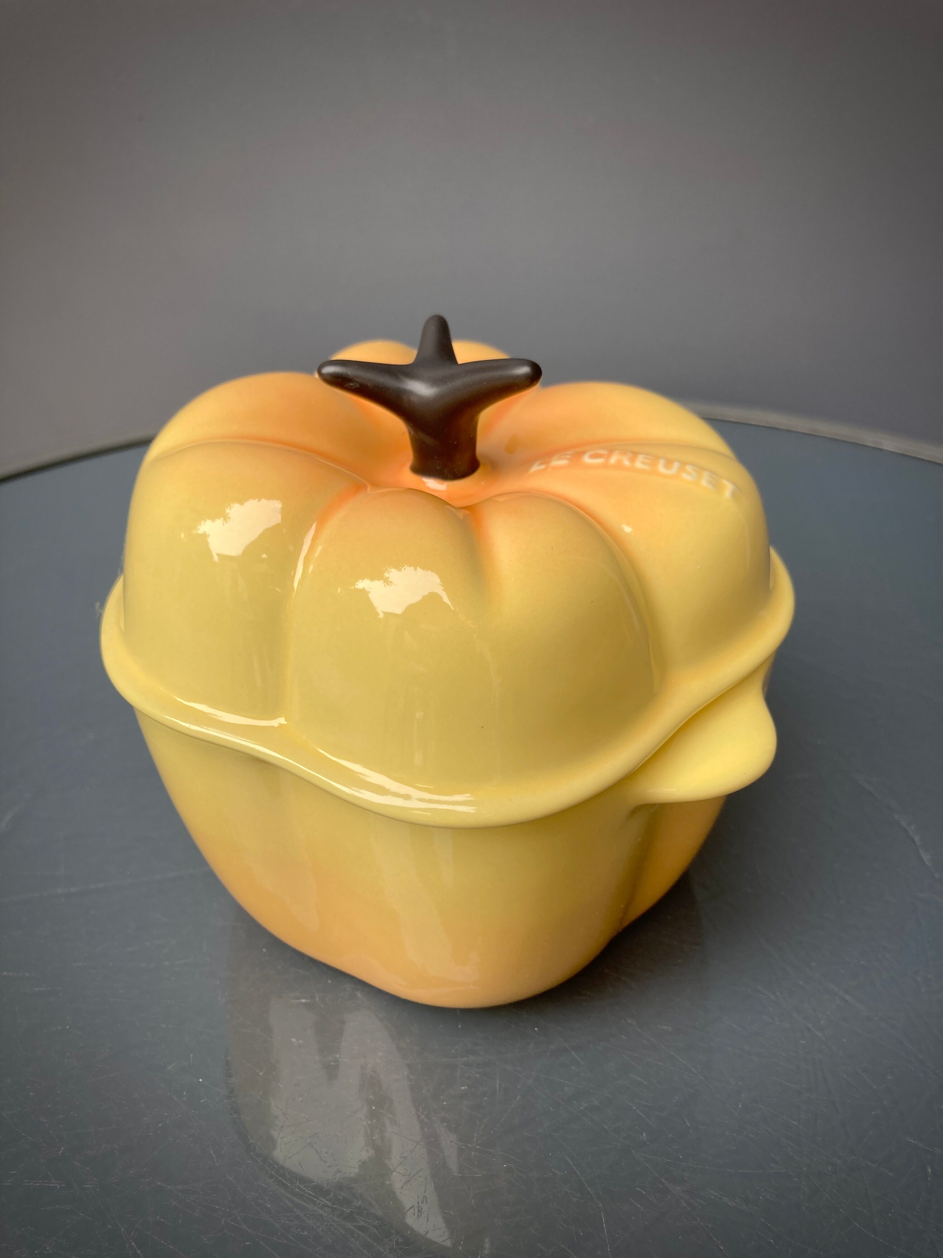 Four Le Creuset ceramic casseroles