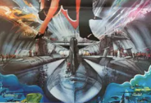 Affiche de cinéma James bond "l'espion qui m'aimait" 40x60