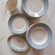 Service de table Villeroy & Boch – Modèle Saar – Bleu pastel & doré –