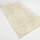 5x8 Green Cream Oriental Turkish Vintage Rug,  142x240Cm