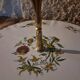 earthenware cheese tray Clarence pattern by Sarreguemines